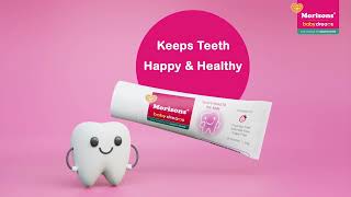 Strawberry Flavoured Fluoridefree Toothpaste for Babies  Morisons Baby Dreams  English [upl. by Marquis276]