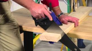 How To Use Hand Saws  Ace Hardware [upl. by Macmullin]