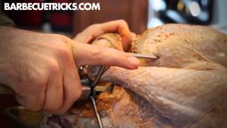 How To Rotisserie Roast Turkey [upl. by Yeclek]