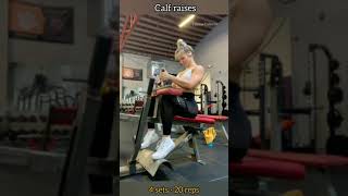 Leg Day Workout By Allison Lloyd  Leg Excercise  Fitness Collector [upl. by Herbert]