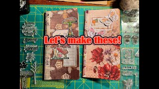 Beginner Friendly StepbyStep  Make EASY Travelers Notebooks with 8x8 paper kokorosastudio [upl. by Eelsel]