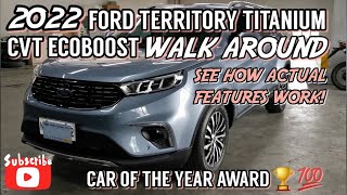 2022 FORD TERRITORY TITANIUM 15L CVT ECOBOOST WALK AROUND  FULL SPECS amp FEATURES PHILIPPINES [upl. by Marcellus]