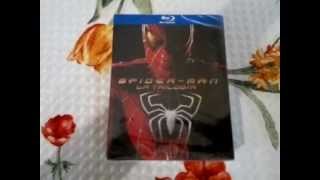 Unboxing Spiderman La Trilogía Bluray [upl. by Kimitri]