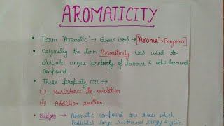 AROMATICITY PART I aromatic  anti aromatic and non aromaticity for gate csir netuset Neet exam [upl. by Ger]