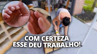 DEPOIS DE 3 DIAS DE TRABALHO DEDOS MACHUCADOS🤭NÃO GOSTAMOS DA COR E OLHA O QUE FIZEMOS 😬 [upl. by Yoj869]