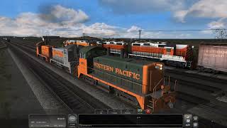 Train Simulator Classic  EMD SW9  Oroville Yard Pt 1  4K UHD [upl. by Attenov]