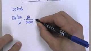 converting km per hour to m per sec [upl. by Hubert]