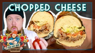 Legendarisch broodje uit New York CHOPPED CHEESE  EtenmetNick  BBQ [upl. by Nrubloc]