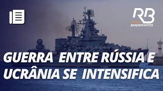 Ucrânia ataca navio russo em porto na Crimeia guerra se intensifica [upl. by Iemaj]