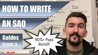 How to Write an SAQ  2019  AP World AP Euro APUSH [upl. by Norabal714]