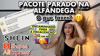 COMPRAS PARADAS NA ALFÂNDEGA O QUE FAZER Reclamar no site dos correios COMPRAS SHEIN SHOPEE [upl. by Itsim]