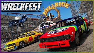 NASCAR Legends vs HELLRIDE Wreckfest [upl. by Whitcher]