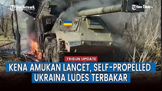 Kendaraan Militer Ukraina Ludes Terbakar Ulah Siapa [upl. by Shevlo877]