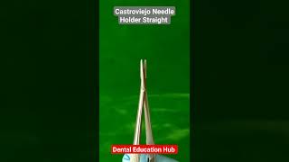 Castroviejo Needle Holder Straight [upl. by Ahser]