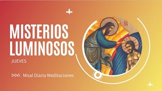 🙏🏻 Misterios LUMINOSOS  Santo Rosario en VIVO ✝️  Emisión 1237  NE 15 [upl. by Malvina]