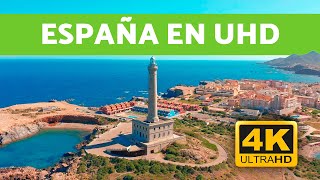 Paisajes de ESPAÑA 4k UHD España desde el AIRE [upl. by O'Dell]