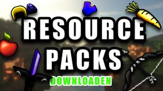 Resourcepacks richtig installieren 2024  Minecraft Tutorial [upl. by Karylin952]