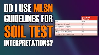 Do I Use MLSN Guidelines for Turfgrass [upl. by Anailil176]