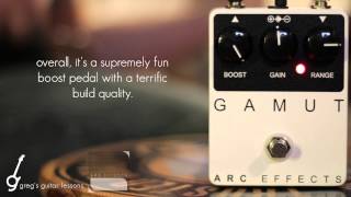 Quick Clip Arc Effects Gamut Germanium Boost Fender Tele  Hiwatt [upl. by Charpentier]