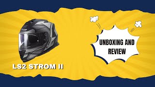 Indepth review of LS2 Strom 2 FF800  Best Touring Helmet Under Rs 10000 [upl. by Aisinoid]