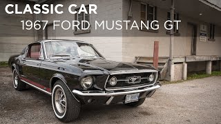 1967 Ford Mustang GT Fastback  Classic Car  Drivingca [upl. by Antonella]