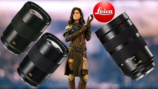 LEICA VARIOELMARITSL 2490mm vs APOSUMMICRONSL 50 amp 35mm [upl. by Goldwin]