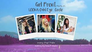 ENGLISH VER LOONA ODD EYE CIRCLE GIRL FRONT  EUYSIEE T [upl. by Haraf]