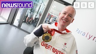 Paralympics GB Stephen McGuire wins gold after 20 years  Newsround [upl. by Renae]