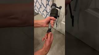 FLUIDMASTER 400A TOILET FILL VALVE  TOILET WONT FLUSH OR FILL  How to Replace  EASY FIX [upl. by Salangia81]