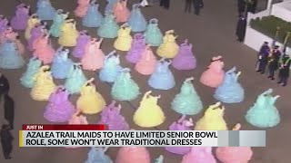 Azalea Trail Maids will have limited Senior Bowl role some won’t wear traditional dresses [upl. by Georgeanna922]