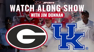 Georgia vs Kentucky  Watch Along Show with Jim Donnan [upl. by Netsreik]