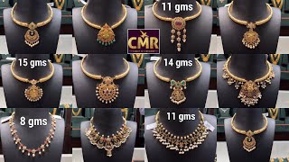 కొత్త Lightweight Kante Necklaces Designs వచ్చేసాయ్  New Collection  CMR Jewellery Designs [upl. by Jocelyn]