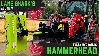 ALL NEW Lane Shark HAMMERHEAD  Front Mounted Fully Hydraulic Brush Cutter  beastmode [upl. by Trebmer64]