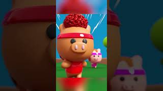 Cerdito ChaCha BoomBoom Chicky LaLa  D Billions en Español shorts db [upl. by Maire142]