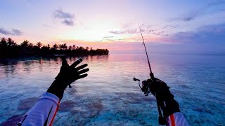 Micro Popping The Flats In The Maldives [upl. by Nivlen]