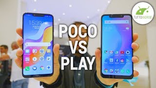 POCOPHONE F1 vs HONOR PLAY comincia la sfida da IFA 2018  ITA  TuttoAndroid [upl. by Llednav]