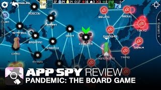 Pandemic The Board Game iOS iPad Gameplay Review  AppSpycom [upl. by Nameerf627]