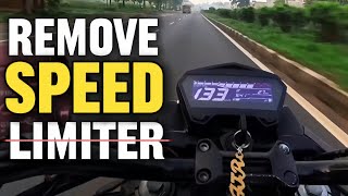 IS IT POSSIBLE  TO REMOVE SPEEDREV LIMITER  AJR7  Moto mystique [upl. by Marlin161]