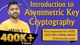 Lec83 Asymmetric key Cryptography with example  Network Security [upl. by Annoiek]