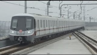 Shanghai Metro011Line11 AC16 Train 上海地下鉄11号線AC16 [upl. by Gautier]