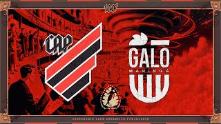 Athletico Paranaense x Galo Maringá  Paranaense 2024  TRANSMISSÃO EM ÁUDIO [upl. by Naek]