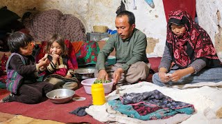 Living in a Cave with Cold of Winter  Village Life Afghanistan [upl. by Kenyon66]