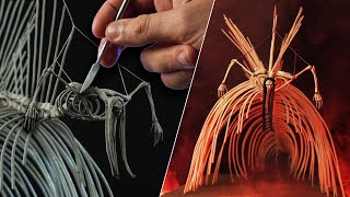 Sculpting EREN Founding Titan  The Rumbling   Attack On Titan  Shingeki No Kyojin [upl. by Iznekcam]