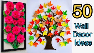 50 Best wall decorating ideas  Wall decoration ideas  50 Home decorating ideas  diy craft ideas [upl. by Llacam]