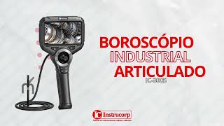 Boroscópio Industrial Articulado IC3005  INSTRUCORP [upl. by Ajani]