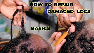 Full Episode  Dreads Transformation  Repair on Thin amp Damaged Locs  How To Retwist [upl. by Major999]