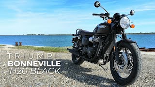 Ho provato la TRIUMPH Bonneville T120 Black 2019 per 2000 km [upl. by Annawat]