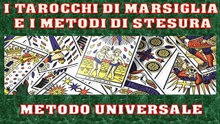 I TAROCCHI DI MARSIGLIA E LE STESURE  METODO UNIVERSALE CORSO BASE [upl. by Osnofla96]