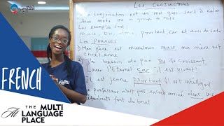 Les conjonctions 1 Conjunctions 1  FRENCH LESSON 88 [upl. by Enerak]