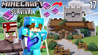 Getting the BEST Armor Upgrades  Minecraft Chill Lets Play  Episode 17 [upl. by Katharine]